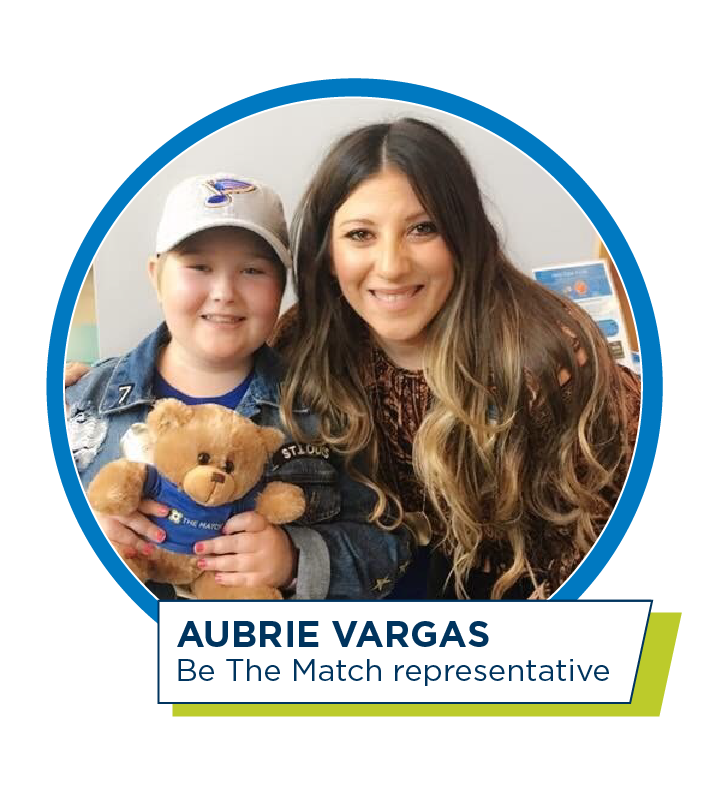 Aubrie Vargas, Be The Match representative