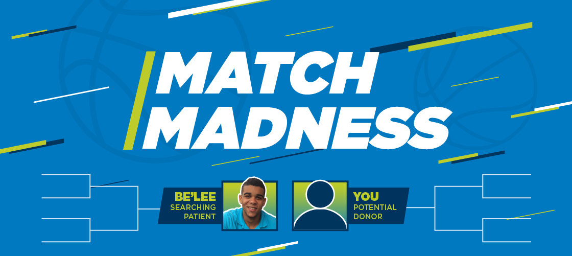 Match Madness. Help us score 3,000 more registry members