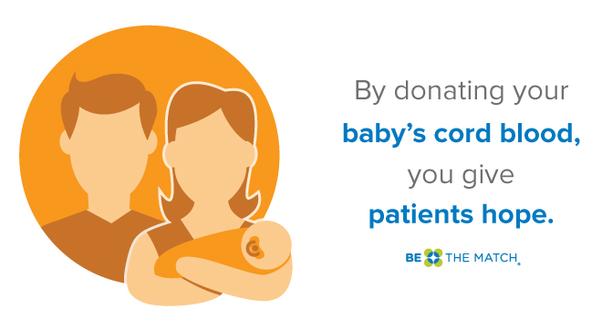 Donating cord blood gives hope