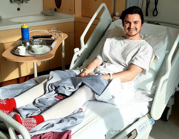 Jimmy, blood stem cell donor